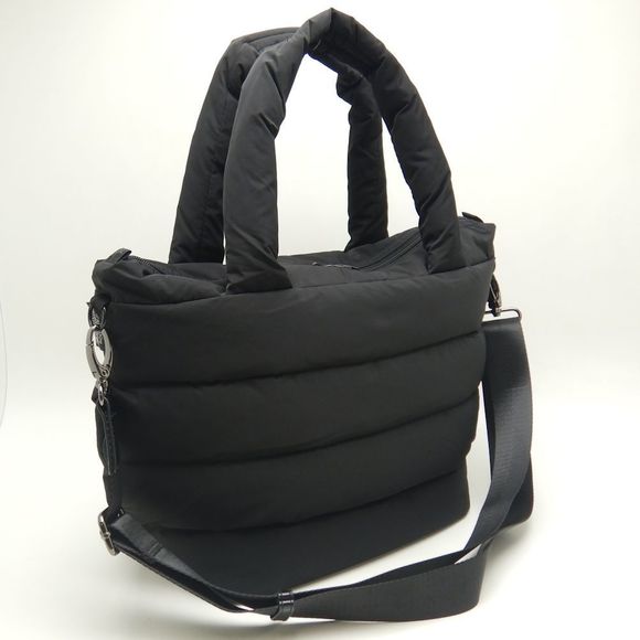 Rootote Feather Roo Tote Bag 2way Down Nylon Darkness - Picture 2 of 7